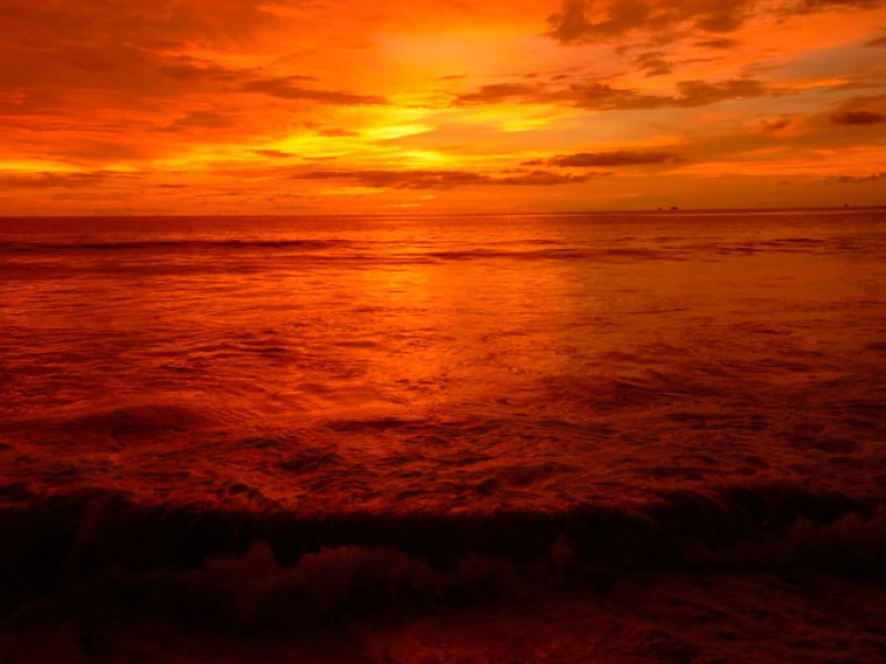 Bright-Orange-Sunset